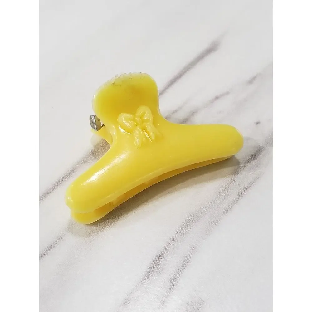 My Little Pony Accessories G1 MLP‎ Hair Clip Barrette Banana Yellow Bow